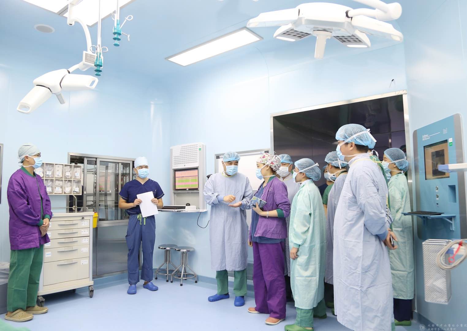 成都市中西医结合医院第三住院楼麻醉科,手术室和重症医学科(icu)正式